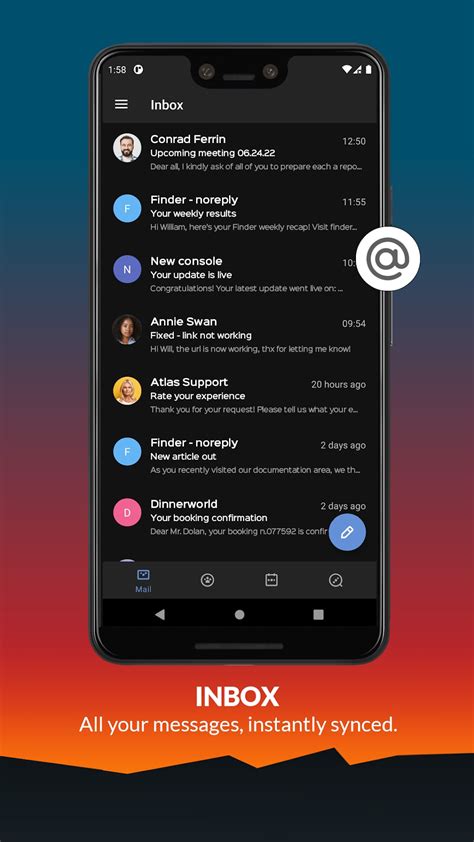 carbonio mail app